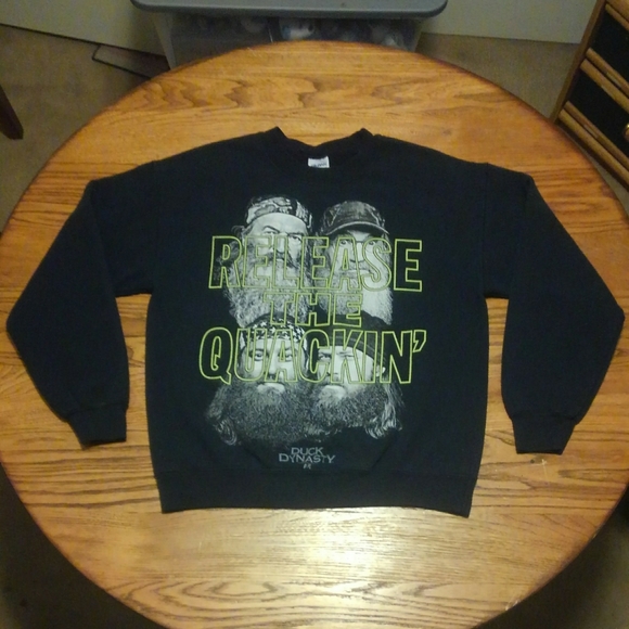 🦆 Duck Dynasty Sweatshirt Sweater Uncle Si Phil - Picture 5 of 10